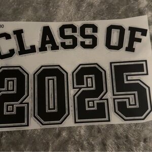 Class of 2025 t-shirt I will make once you order